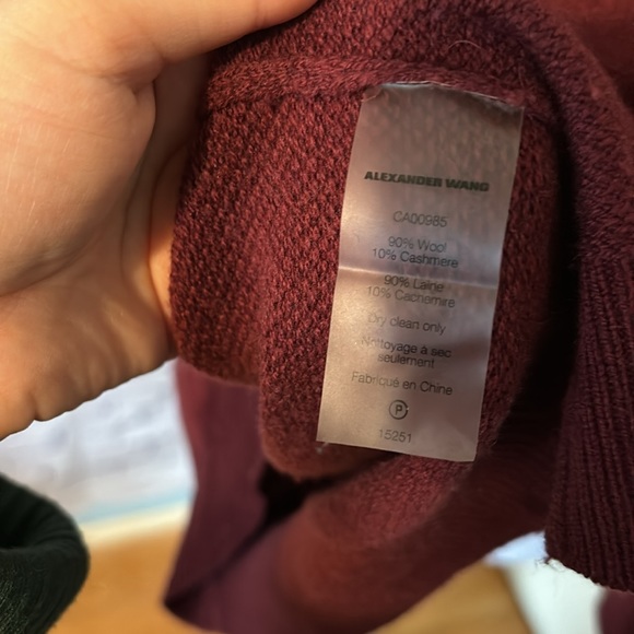 EUC T by Alexander Wang Wool/Cashmere Sweater - Picture 11 of 11